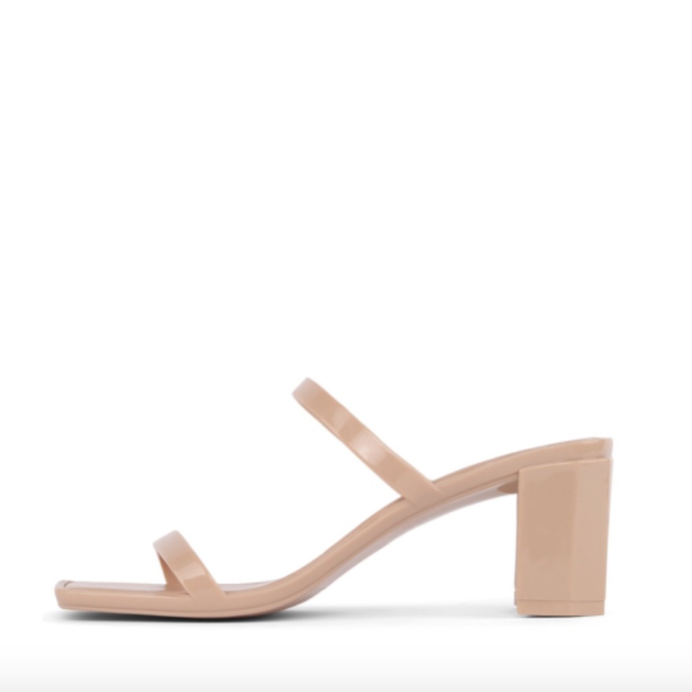 Stappy Beach nude heels Jamm Jeffrey Campbell size 6